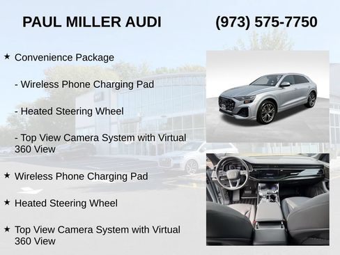 Used 2025 Audi Q8 Premium w/ Convenience Package AWD/4WD image 8