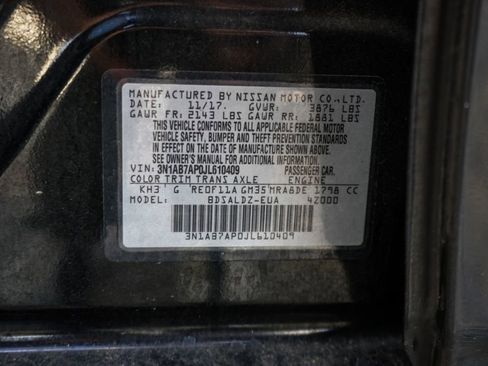 Used 2018 Nissan Sentra SV image 40