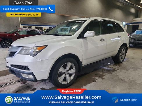Used 2010 Acura MDX AWD/4WD image 1