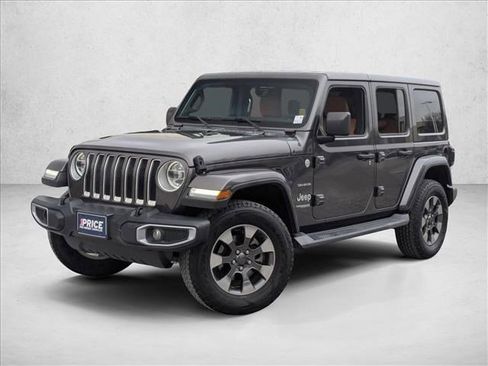 Used 2018 Jeep Wrangler Unlimited Sahara image 1
