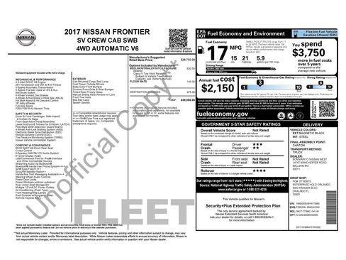 Used 2017 Nissan Frontier SV image 20