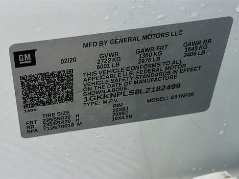 Used 2020 GMC Acadia Denali w/ Technology Package FWD image 12