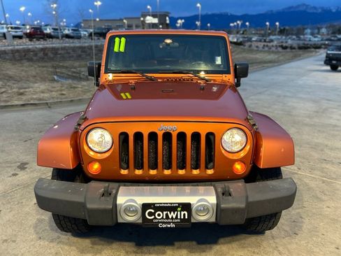 Used 2011 Jeep Wrangler Unlimited Sahara w/ Dual Top Group image 6