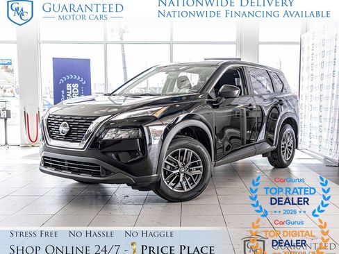 Used 2021 Nissan Rogue S AWD/4WD image 1