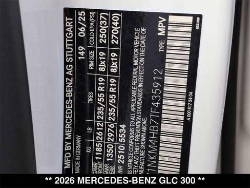 Used 2026 Mercedes-Benz GLC 300 4MATIC image 31