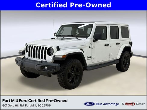 Used 2021 Jeep Wrangler Unlimited Sahara image 1