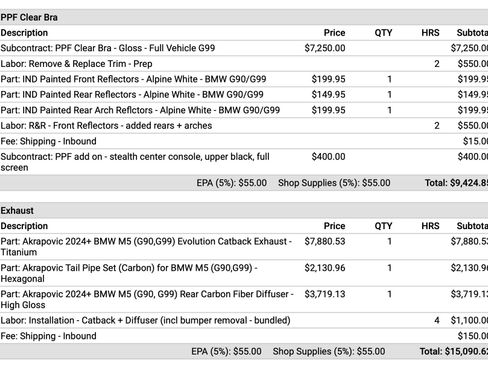 Used 2025 BMW M5 Touring w/ M Driver's Package image 11