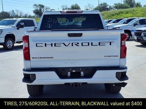 New 2026 Chevrolet Silverado 1500 Custom w/ Turbomax Blackout Package AWD/4WD image 4