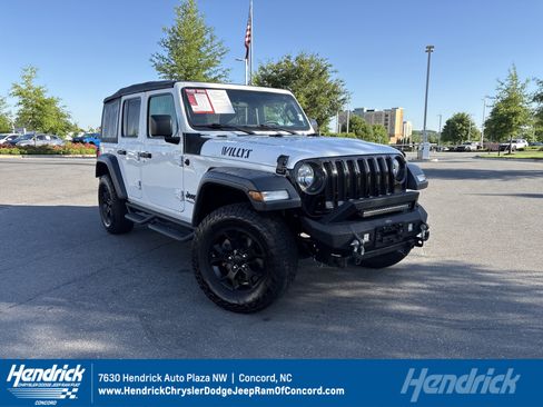 Used 2021 Jeep Wrangler Unlimited Sport AWD/4WD image 1