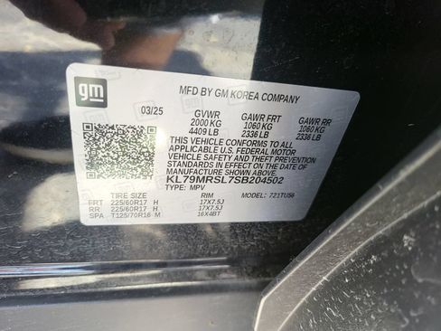 Used 2025 Chevrolet TrailBlazer LT AWD/4WD image 7