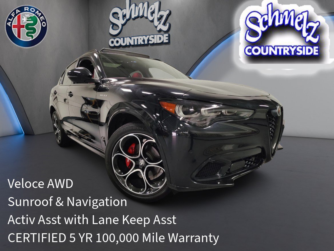 Certified 2024 Alfa Romeo Stelvio Veloce AWD/4WD image 1