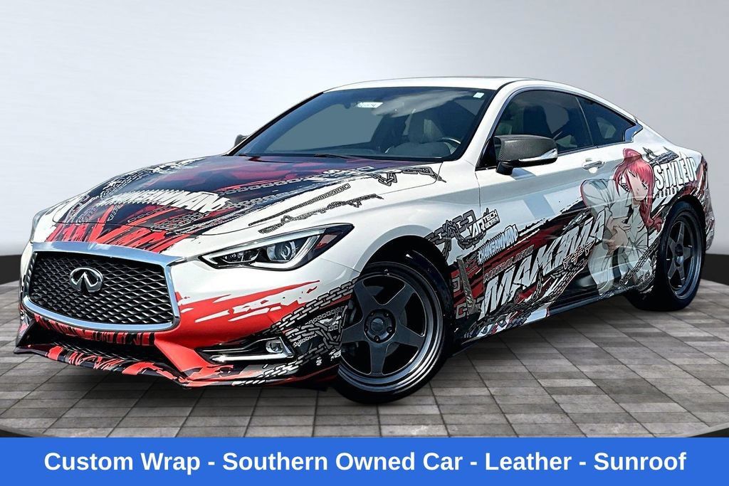 Used 2018 INFINITI Q60 3.0t Luxe RWD image 1