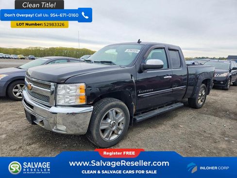 Used 2012 Chevrolet Silverado 1500 LT AWD/4WD image 1