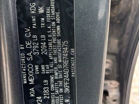 Used 2024 Kia Forte LXS w/ LXS Technology Package image 52