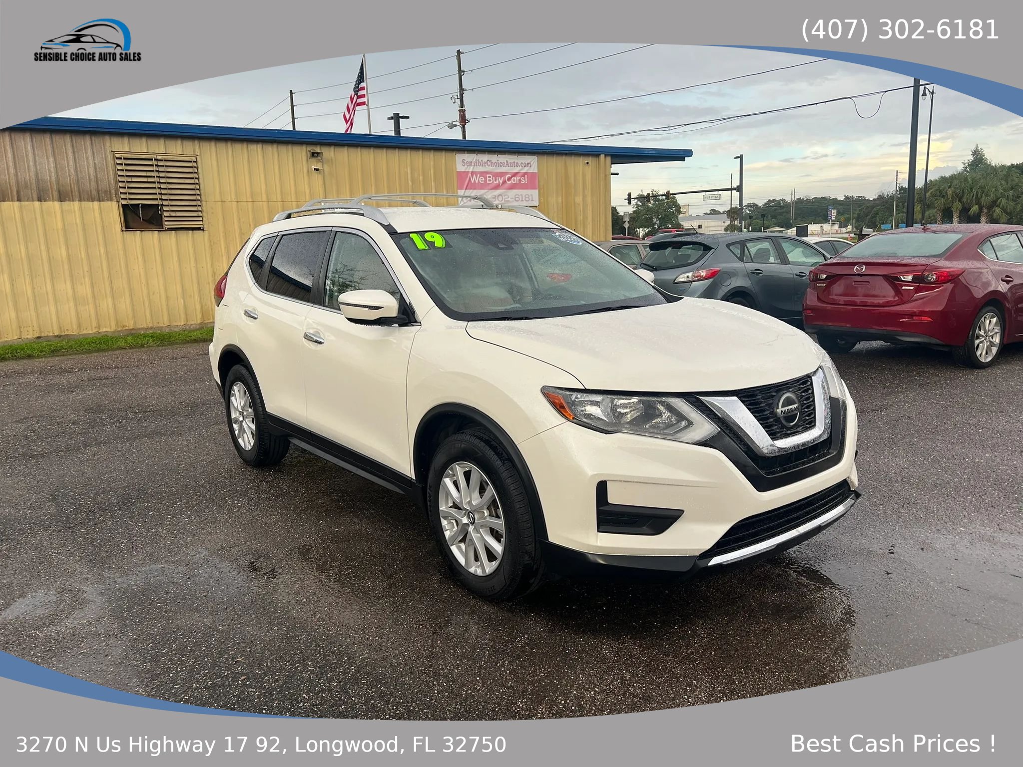 Used 2019 Nissan Rogue SV FWD image 1