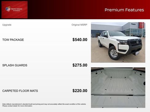 New 2026 Nissan Frontier S w/ Tow Package AWD/4WD image 3