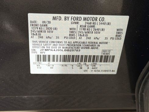 Used 2020 Ford Edge SEL w/ Convenience Package AWD/4WD image 41