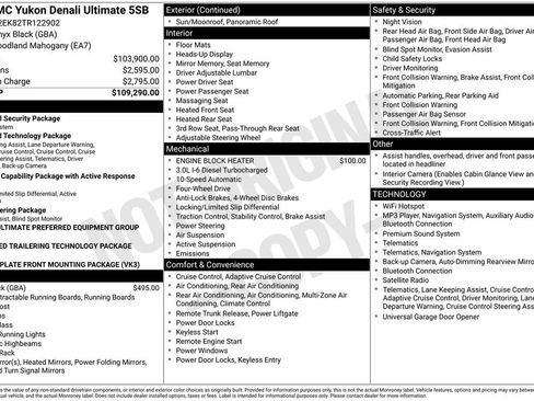 Used 2026 GMC Yukon Denali Ultimate AWD/4WD image 35