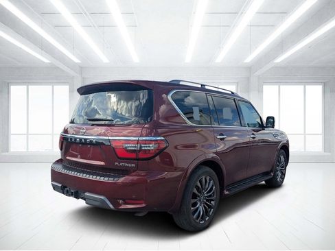 Used 2023 Nissan Armada Platinum w/ Captain's Chairs Package image 3
