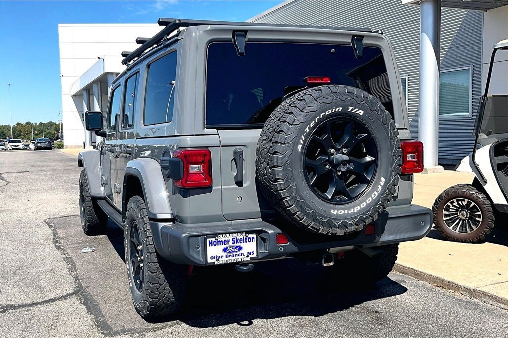 Used 2019 Jeep Wrangler Unlimited Sahara w/ Quick Order Package 24M Moab AWD/4WD image 3