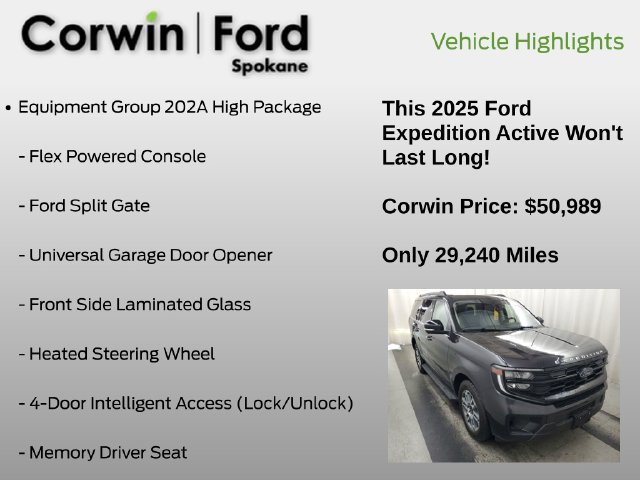 Used 2025 Ford Expedition Active AWD/4WD image 10