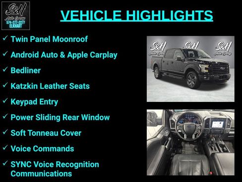 Used 2016 Ford F150 XLT w/ Equipment Group 302A Luxury AWD/4WD image 3
