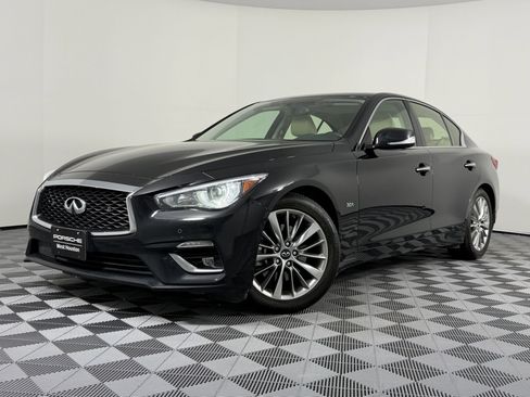 Used 2018 INFINITI Q50 Luxe w/ Essential Package (3.0T Luxe) image 1