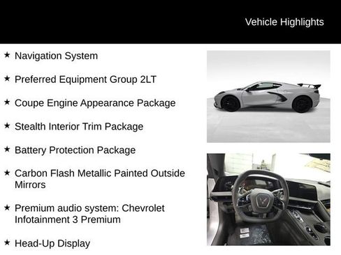 New 2026 Chevrolet Corvette Stingray Preferred Cpe image 27