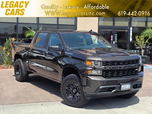Used 2021 Chevrolet Silverado 1500 Custom RWD image 1