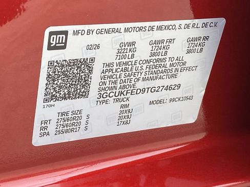 New 2026 Chevrolet Silverado 1500 LT Trail Boss w/ LT Trail Boss Premium Package image 34