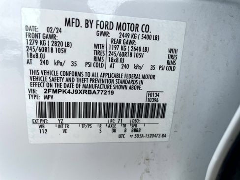 Used 2024 Ford Edge SEL AWD/4WD image 22