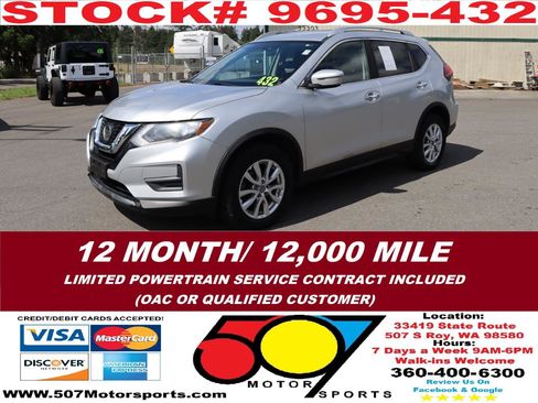 Used 2018 Nissan Rogue SV AWD/4WD image 3