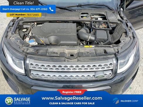 Used 2019 Land Rover Range Rover Evoque SE AWD/4WD image 16