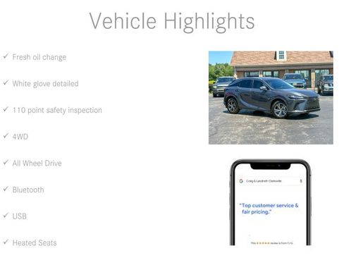 Used 2024 Lexus RX 350 AWD w/ Technology Package image 6