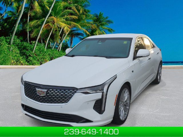 Certified 2024 Cadillac CT4 Premium Luxury w/ Climate Package RWD image 1
