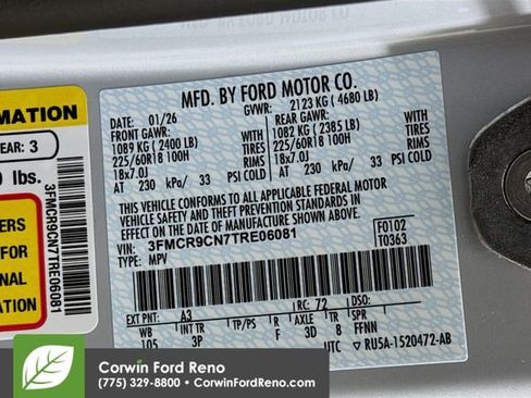 New 2026 Ford Bronco Sport Outer Banks w/ Outer Banks Tech Package+ AWD/4WD image 36