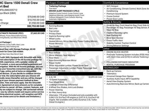 Used 2021 GMC Sierra 1500 Denali w/ Denali Ultimate Package AWD/4WD image 32