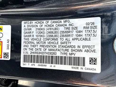 New 2026 Honda CR-V LX image 14