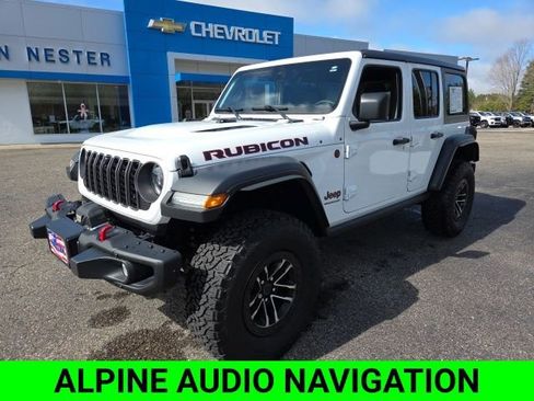 Used 2024 Jeep Wrangler Unlimited Rubicon w/ XTREMEE 35" Tire Package image 4