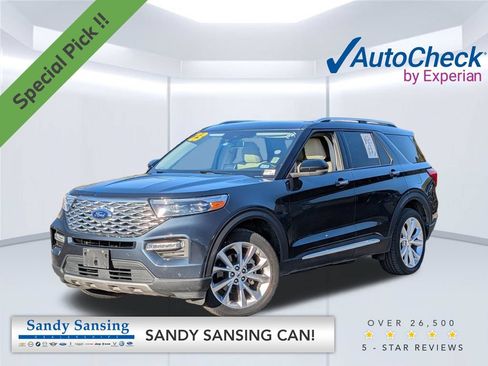 Used 2023 Ford Explorer Platinum w/ Technology Package AWD/4WD image 1