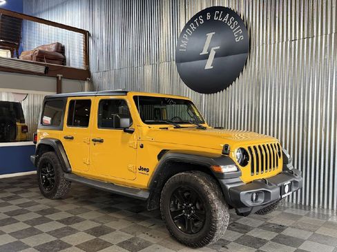 Used 2021 Jeep Wrangler Unlimited Sport AWD/4WD image 2