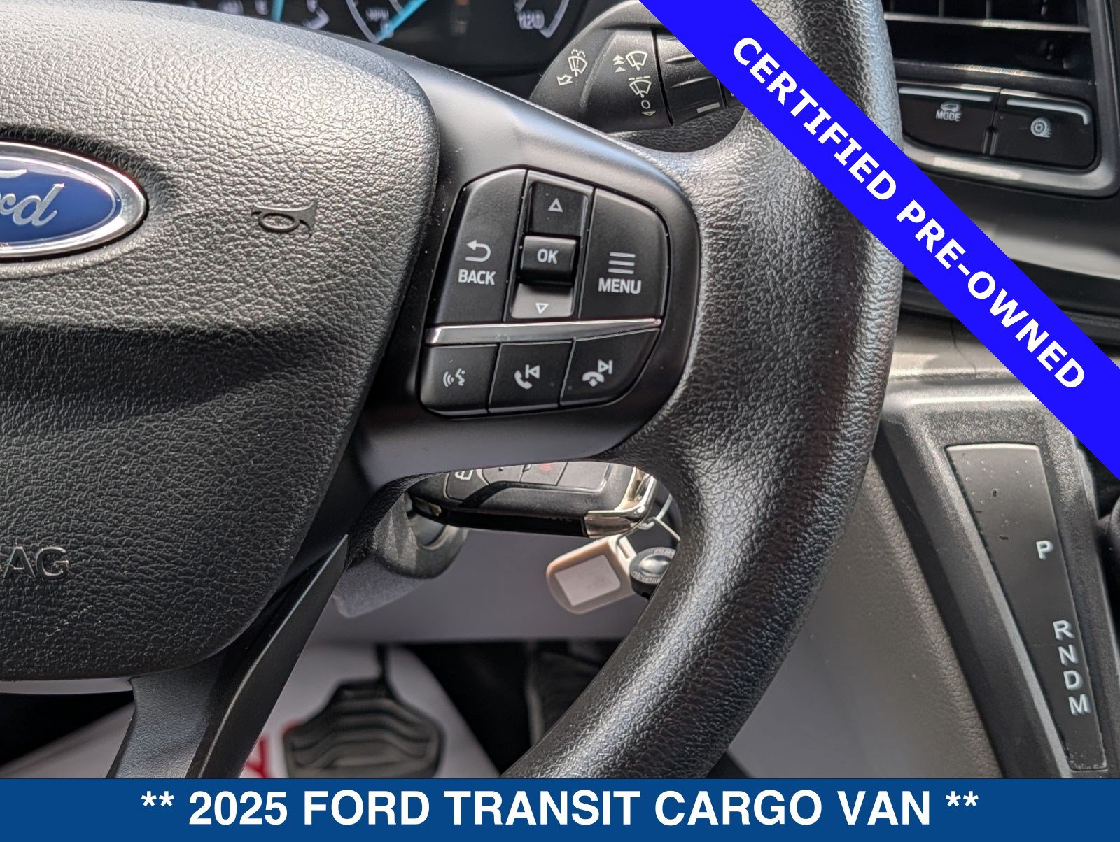 Certified 2025 Ford Transit 250 Low Roof w/ Exterior Upgrade Package RWD image 25