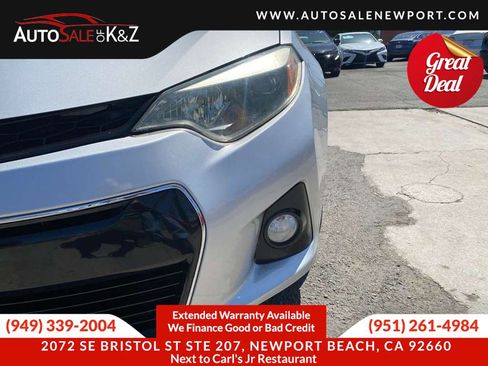 Used 2015 Toyota Corolla S FWD image 15