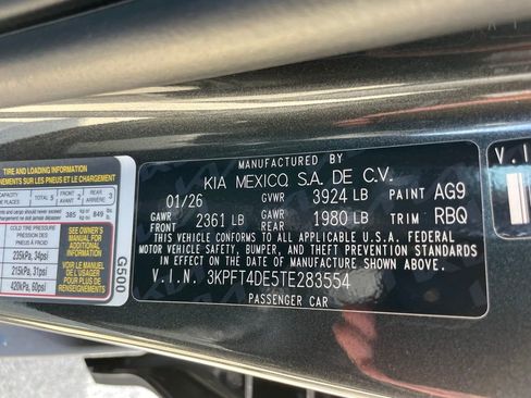 New 2026 Kia K4 FWD image 33