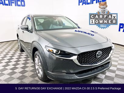 Used 2022 MAZDA CX-30 AWD 2.5 S w/ Preferred Package