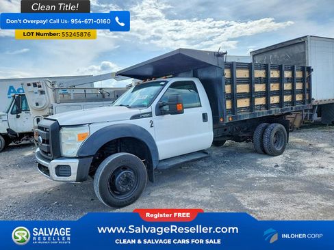 Used 2016 Ford F550 4x4 Regular Cab Super Duty image 1