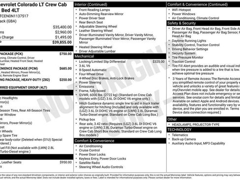 Used 2022 Chevrolet Colorado LT w/ Luxury Package image 11