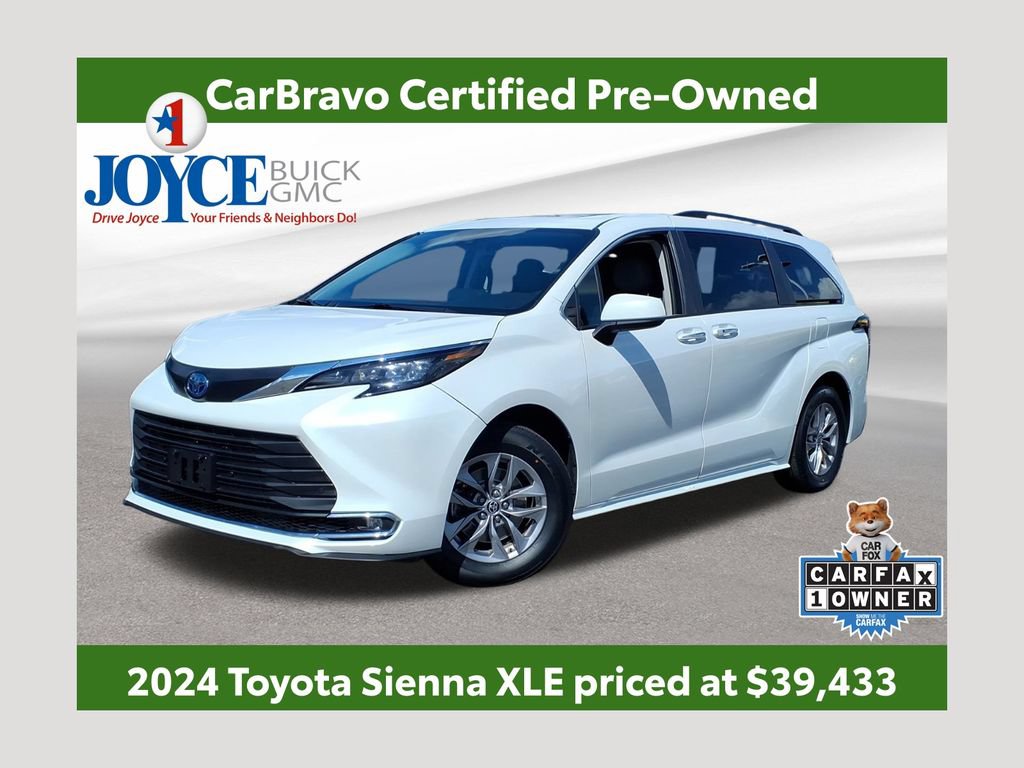 Used 2024 Toyota Sienna XLE FWD 360° Tour