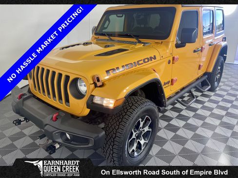 Used 2021 Jeep Wrangler Unlimited Rubicon AWD/4WD image 1