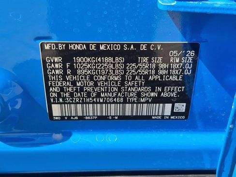 New 2027 Honda HR-V Sport image 16